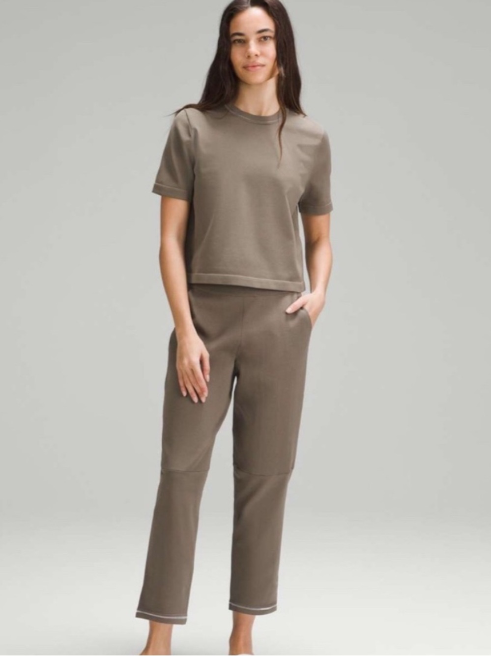 Lululemon Boxy Knit T-Shirt